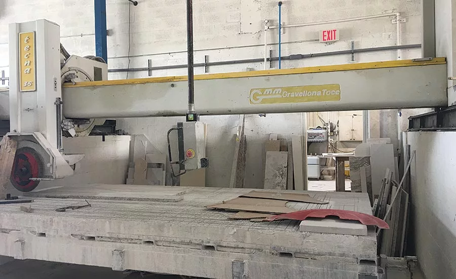Gmm Tecna 36 bridge saw