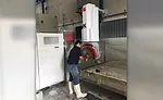 Sasso K600 CNC between a router and saw