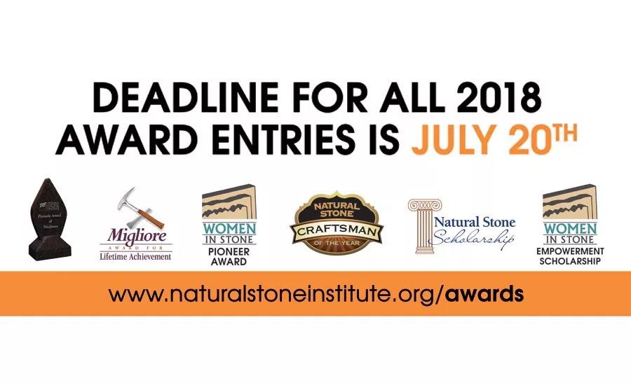 the Natural Stone Institute’s Pinnacle Awards program
