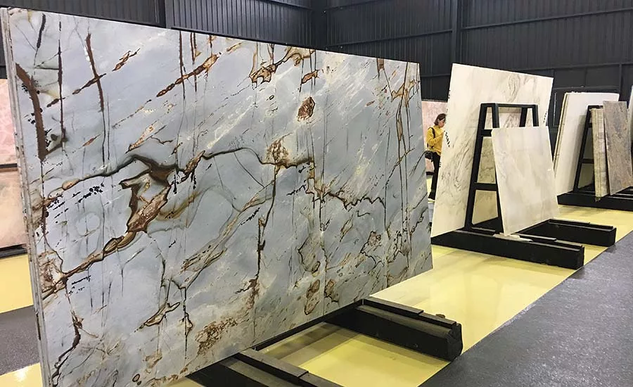 inventory of exotic material for high-end residential customers