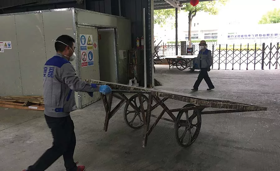 Slabs at Xiamen Ally Stone Industrial Co.