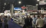 the machinery section of Coverings 2018