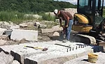 workers at the quarry