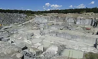Virginia Mist granite quarry