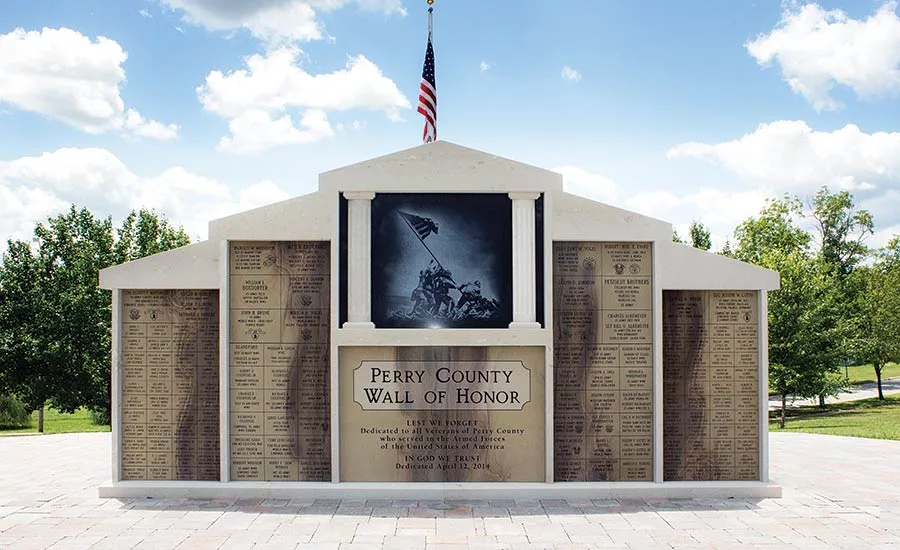 Perry County Wall of Honor in Perryville, MO