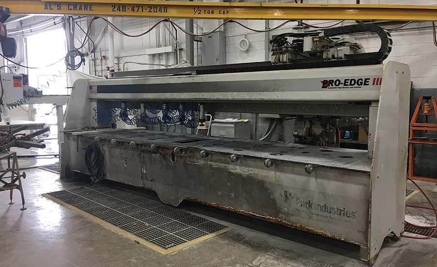 Pro Edge III edge polisher from Park Industries