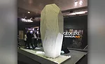 large and unique stone displays