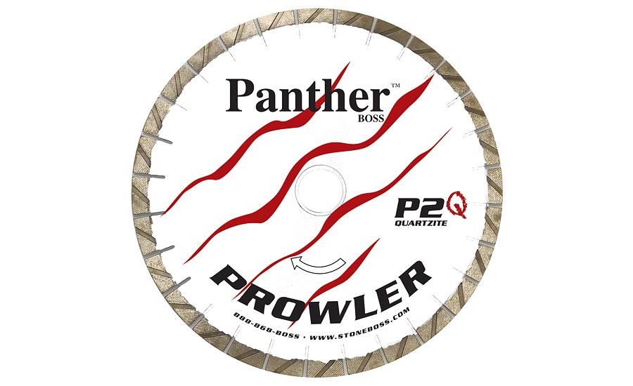 Stone Boss Panther Prowler Q (P2Q) quartzite bridge saw blades