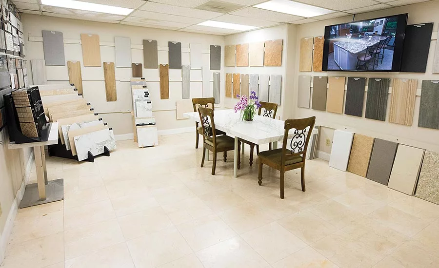 Marjan Stone’s showroom