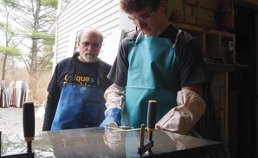 Stone fabrication hand tools