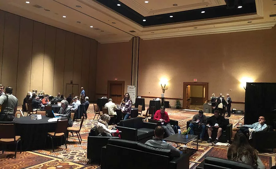 Converge lounge for participants