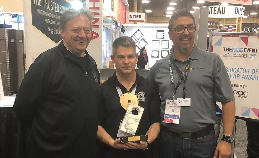 Past winners, Dave Scott (left) and Marco Duran (right)