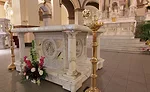 Mario & Son original St. Aloysius altar fabricators over 20 years ago