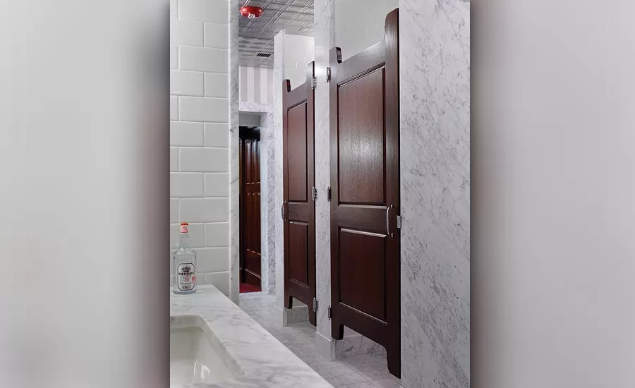 well-defined shower and toilet areas with handicap accessibility