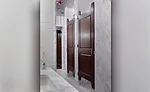 well-defined shower and toilet areas with handicap accessibility