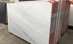 Marble blocks extracted from the quarry