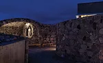 The main grotto area spans 1,300 square feet