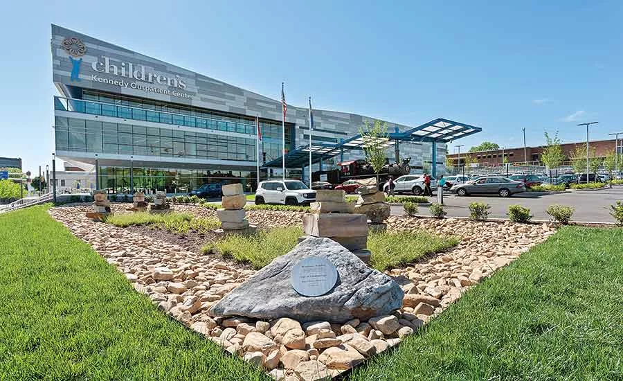 Erlanger Children’s Hospital stone memorial