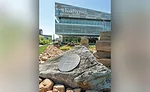large boulder represents the 37 students involved in the crash