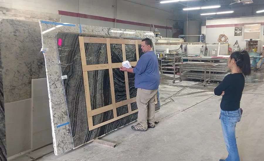 installation and fabrication departments