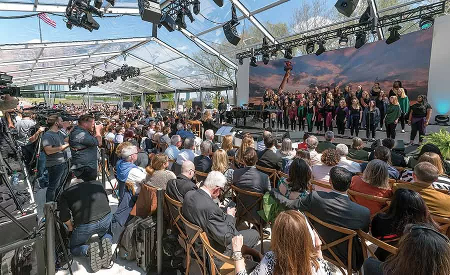 The Grand Opening Ceremony in New York City