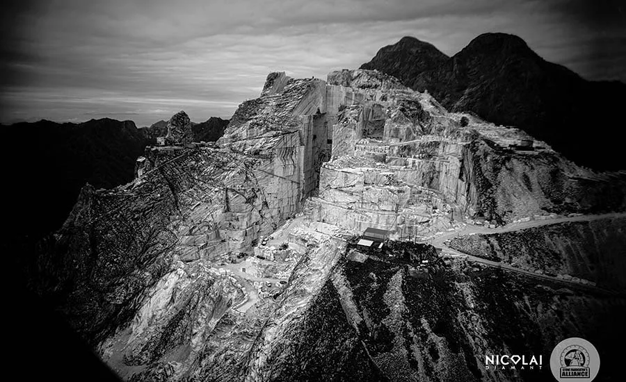 A glimpse of Italian stone production