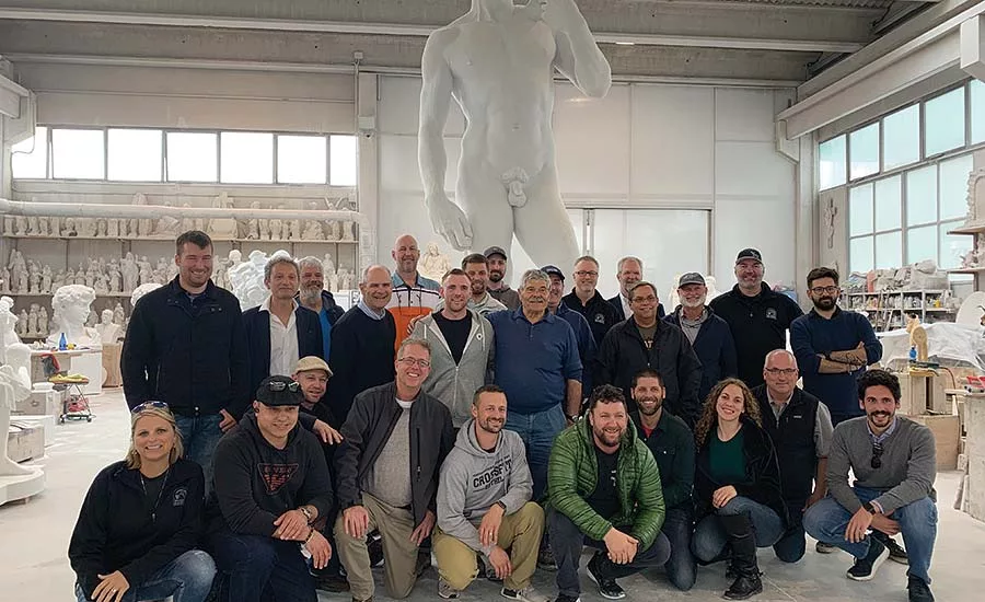 The 2019 SFA Italy Tour group