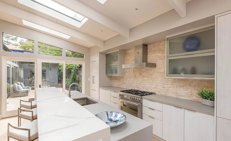 quartz surfacing in high-end designs
