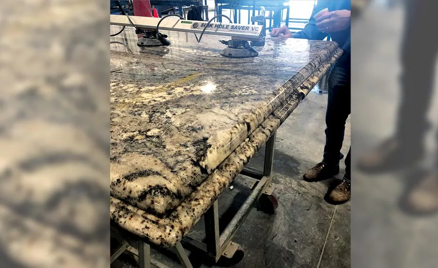 countertop detailed edge work
