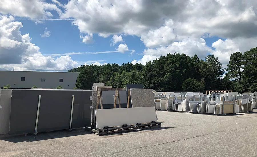 Trindco slab yard