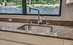 Brown Silk marble countertops