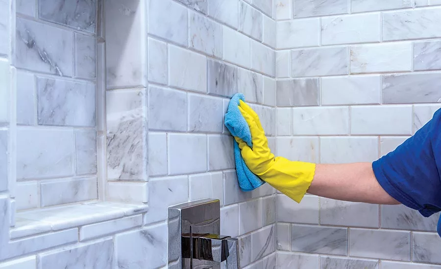 Showers require stronger cleaner