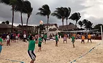 beach volleyball tournament sponsored by GranQuartz