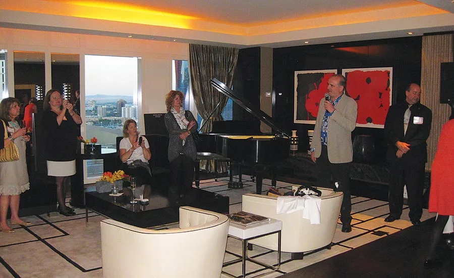 Women In Stone kick-off party held during Coverings 2014