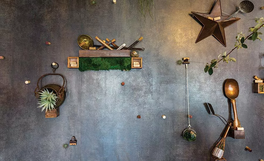 patinated Iron Moss