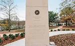 five limestone pillars