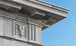 intricately carved limestone