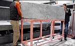The warehouse where GHB Marble operates