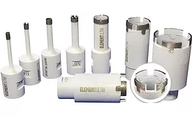 Element Ultra core bits from Ocean Diamond 
