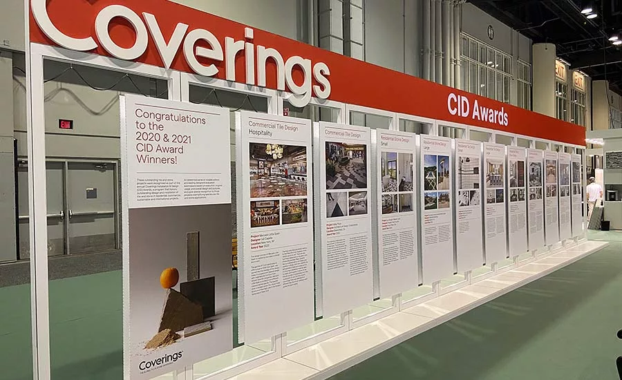 SW 0821 Coverings 2021 Wall Display