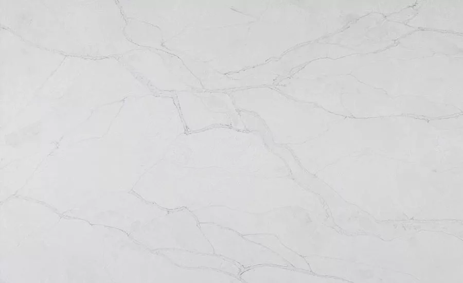 SW 1021 One-on-One with Vadara Quartz, Calacattafresco Slab