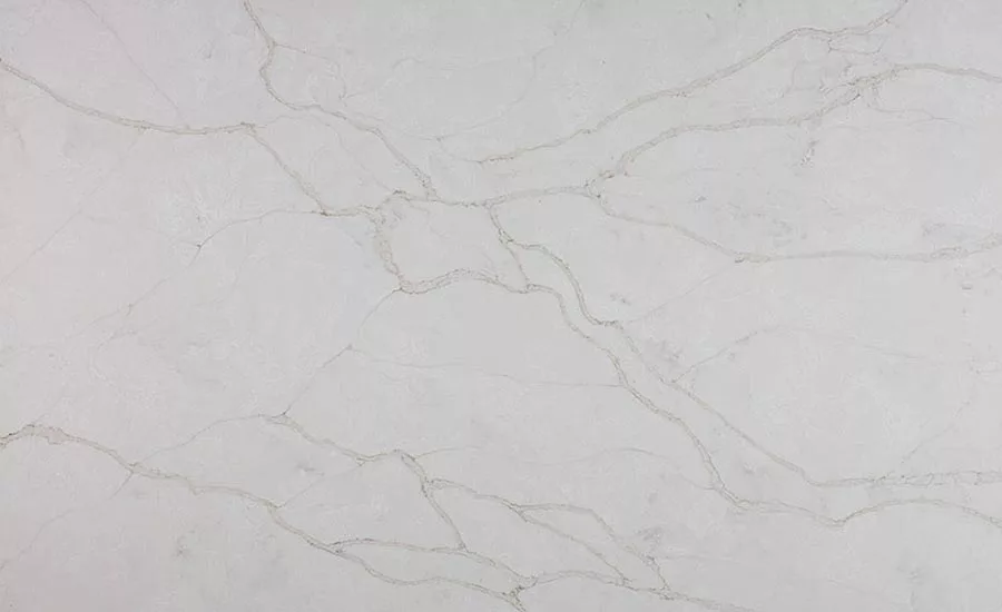 SW 1021 One-on-One with Vadara Quartz, Calacattaoro Slab