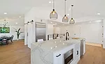 SW 1021 One-on-One with Vadara Quartz, Laguna Installation