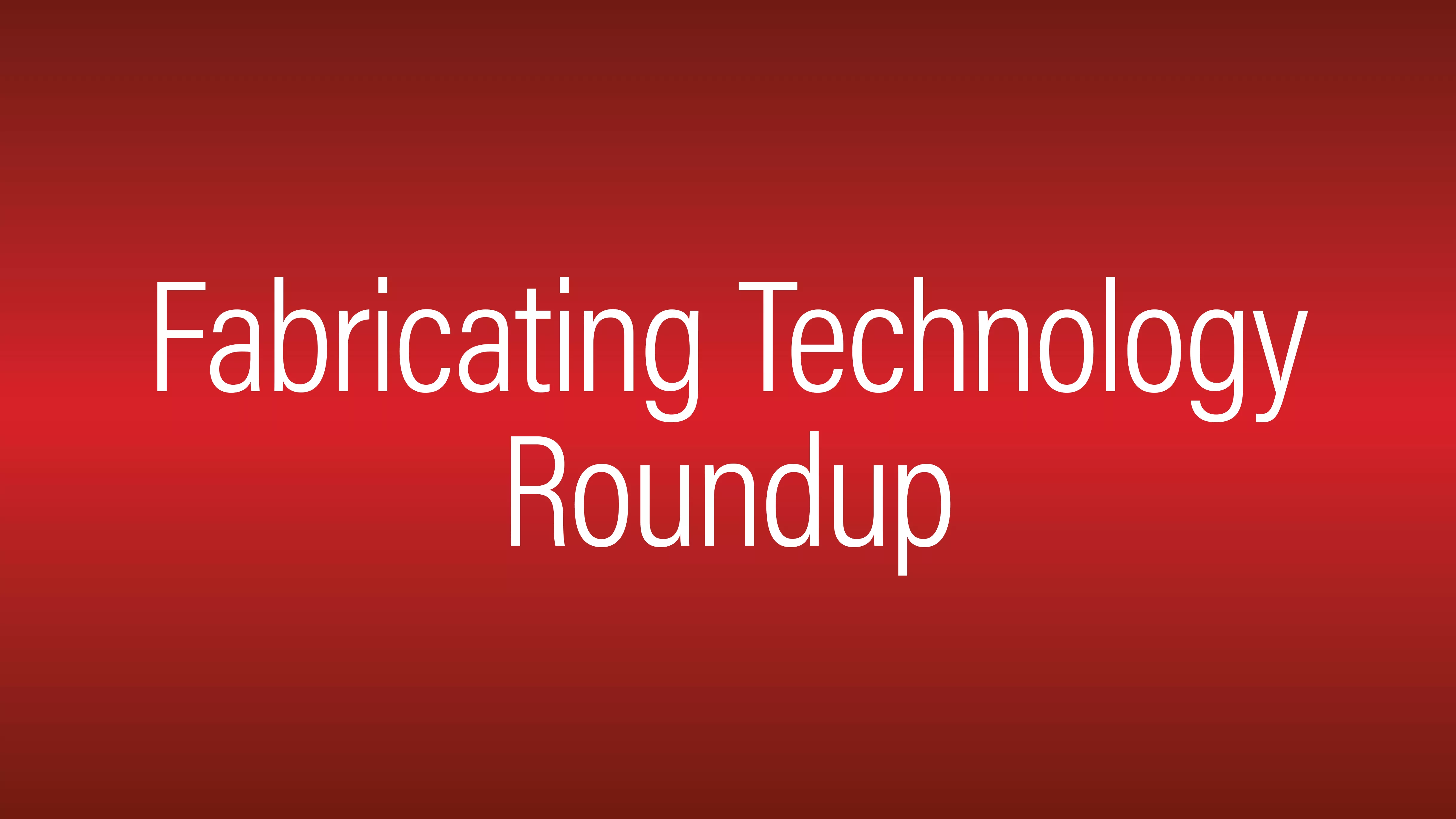 SW 0122 Fabricating Technology banner