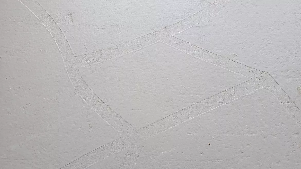 Painted concrete