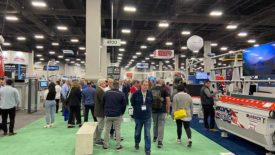 StonExpo 2024 TISE Preview: Attendees on exhibition floor at last year's StonExpo