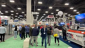 StonExpo 2024 TISE Preview: Attendees on exhibition floor at last year's StonExpo
