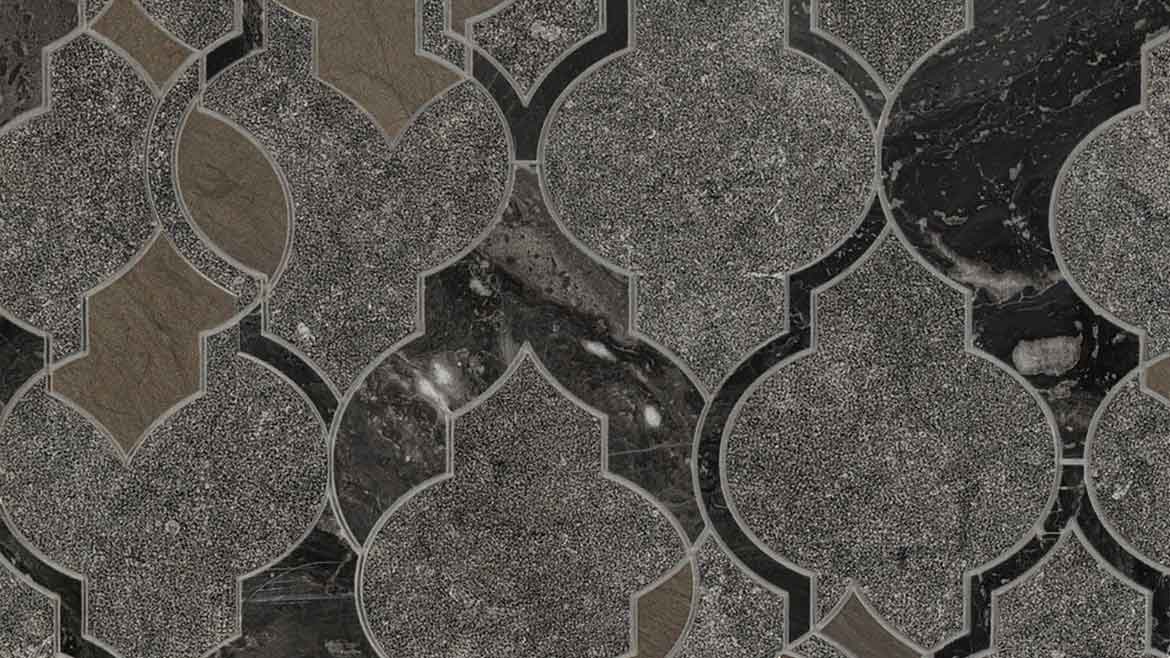 Lola by Lori Weitzner Waterjet Mosaic