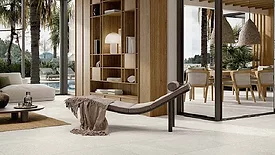 This is a Del Conca USA porcelain tile. 