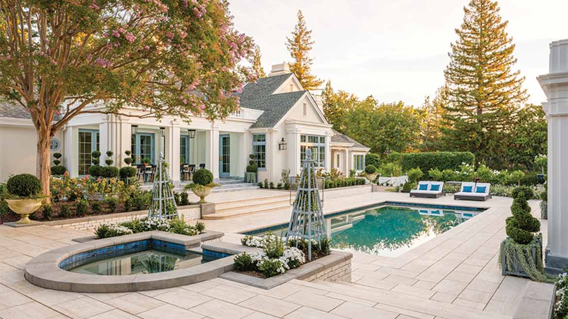 outdoor stone pavers